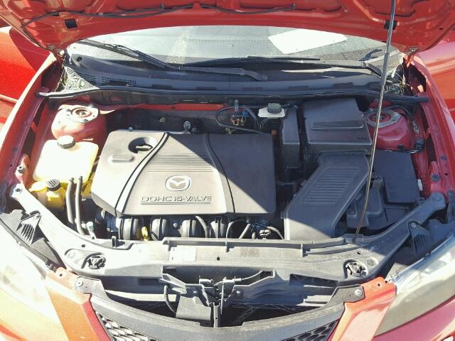 JM1BK12F751254378 - 2005 MAZDA 3 I RED photo 7