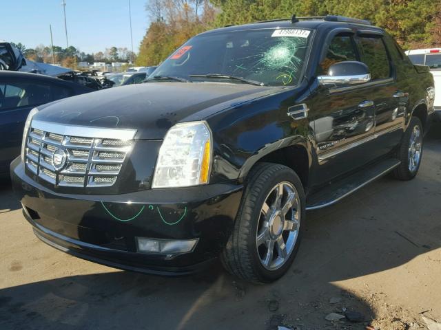 3GYFK62877G293194 - 2007 CADILLAC ESCALADE E BLACK photo 2