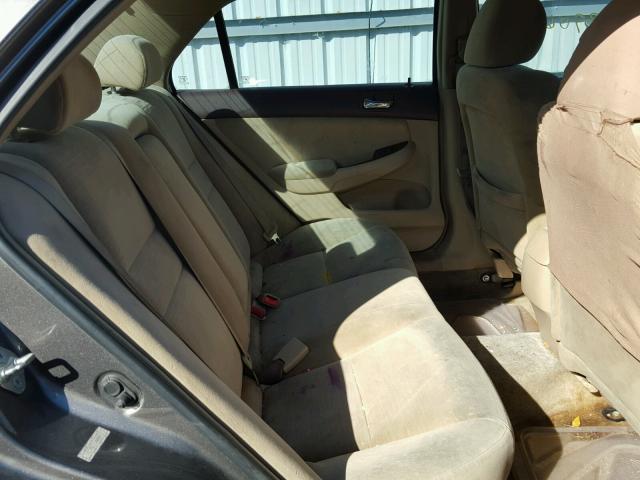 1HGCM56757A000472 - 2007 HONDA ACCORD EX GRAY photo 6