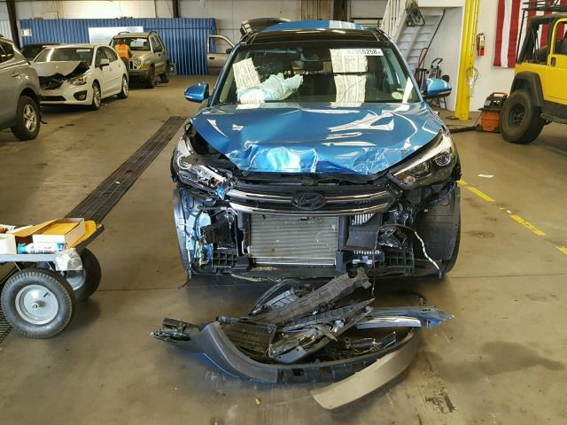 KM8J3CA26GU221808 - 2016 HYUNDAI TUCSON LIM BLUE photo 7