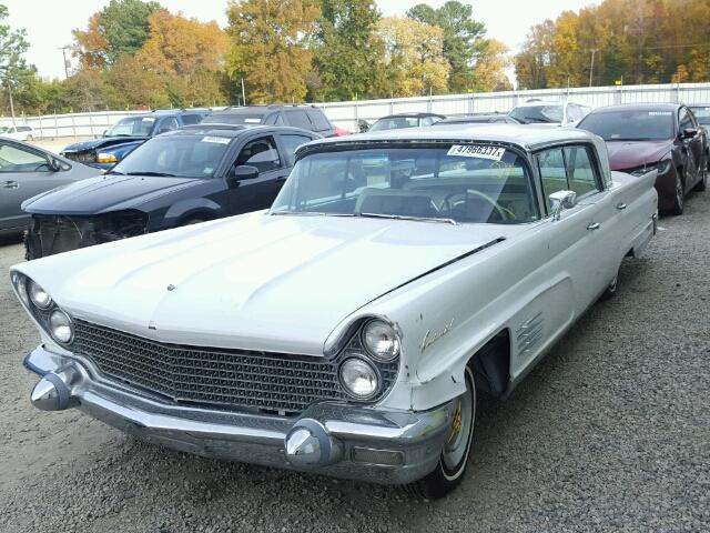 0Y84H419290 - 1960 LINCOLN CONTINENTA WHITE photo 2