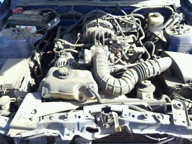 1ZVFT84NX65143312 - 2006 FORD MUSTANG BLUE photo 7