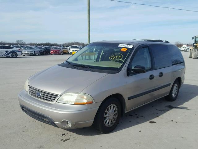 2FMZA51413BB65816 - 2003 FORD WINDSTAR L GOLD photo 2