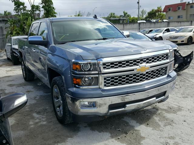 3GCPCSEC3FG366351 - 2015 CHEVROLET SILVERADO BLUE photo 1