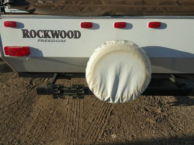 4X4CFM418ED291637 - 2014 WILDWOOD ROCKWOOD WHITE photo 8