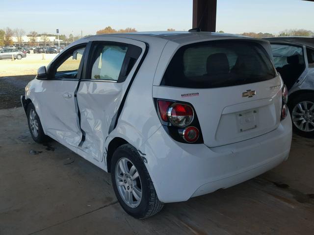 1G1JC6SH4C4175410 - 2012 CHEVROLET SONIC LT WHITE photo 3