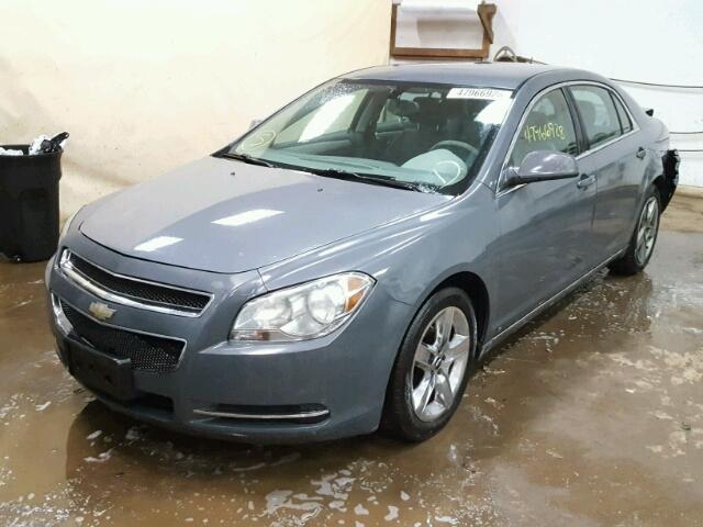 1G1ZH57B894230467 - 2009 CHEVROLET MALIBU 1LT GRAY photo 2