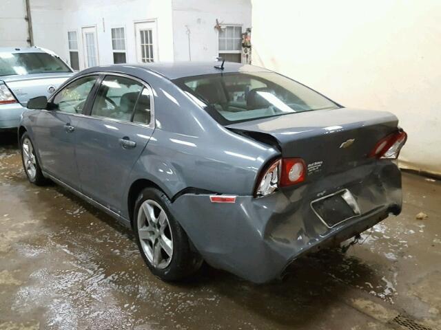 1G1ZH57B894230467 - 2009 CHEVROLET MALIBU 1LT GRAY photo 3