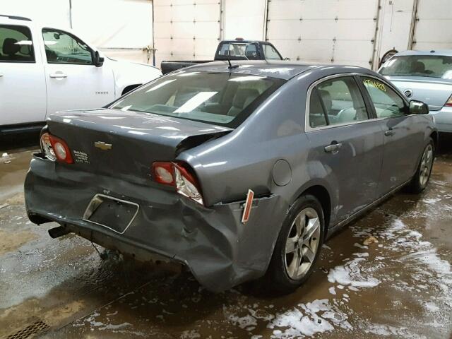 1G1ZH57B894230467 - 2009 CHEVROLET MALIBU 1LT GRAY photo 4