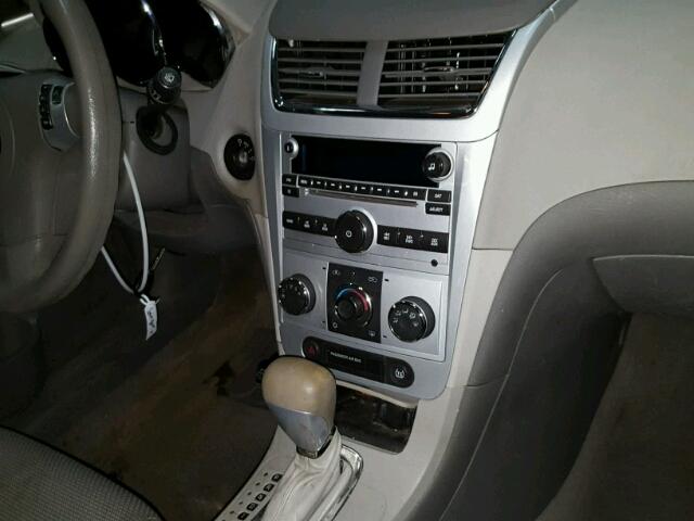 1G1ZH57B894230467 - 2009 CHEVROLET MALIBU 1LT GRAY photo 9