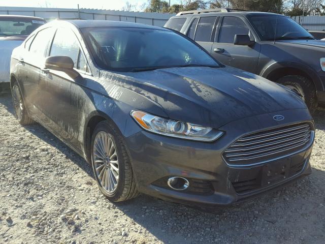 3FA6P0K98GR217541 - 2016 FORD FUSION TIT GRAY photo 1