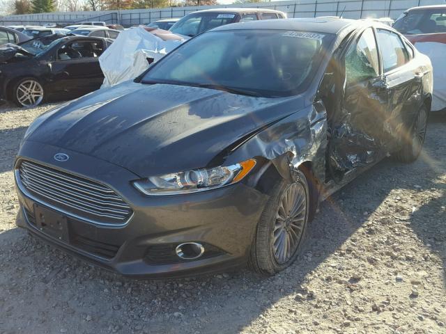 3FA6P0K98GR217541 - 2016 FORD FUSION TIT GRAY photo 2