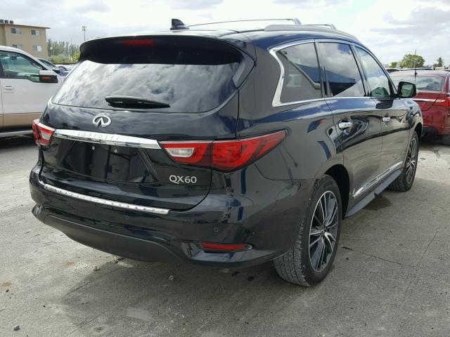 5N1AL0MN5GC521205 - 2016 INFINITI QX60 BLACK photo 4