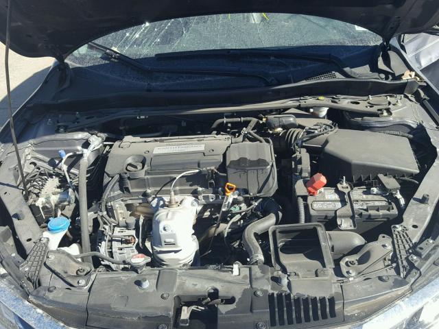 1HGCR2F81GA000929 - 2016 HONDA ACCORD EXL GRAY photo 7