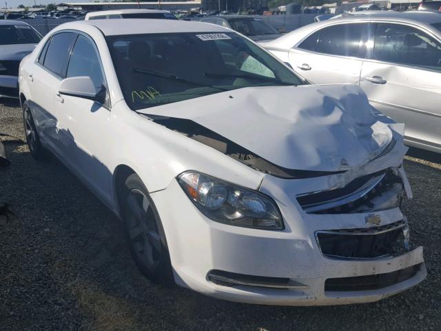 1G1ZC5E10BF139115 - 2011 CHEVROLET MALIBU 1LT WHITE photo 1