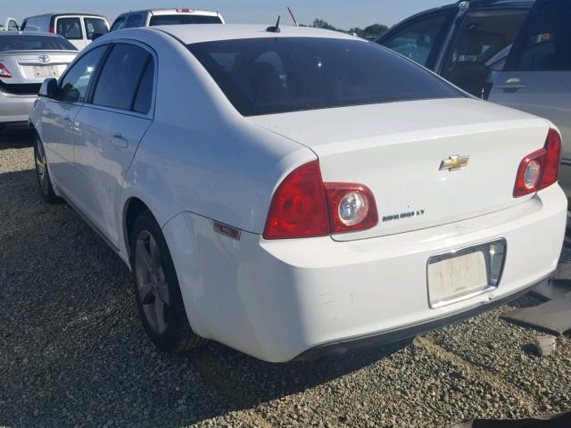 1G1ZC5E10BF139115 - 2011 CHEVROLET MALIBU 1LT WHITE photo 3