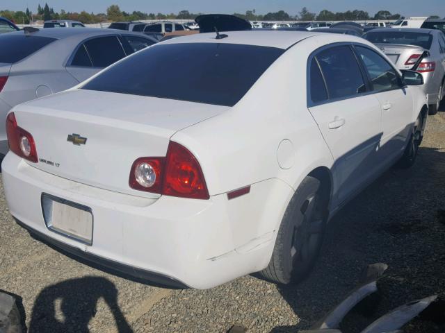 1G1ZC5E10BF139115 - 2011 CHEVROLET MALIBU 1LT WHITE photo 4