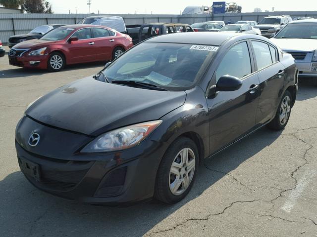 JM1BL1UF4B1405361 - 2011 MAZDA 3 I GRAY photo 2