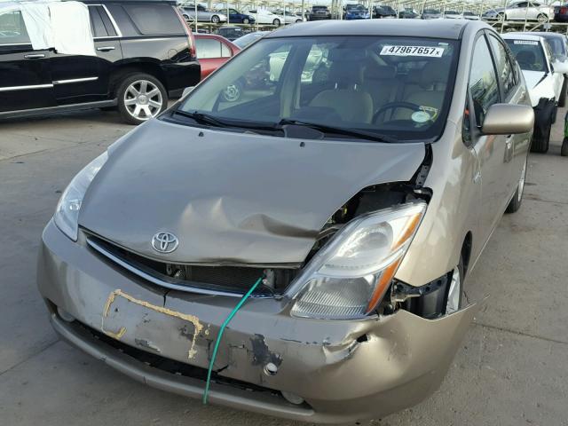 JTDKB20U063142485 - 2006 TOYOTA PRIUS GOLD photo 2