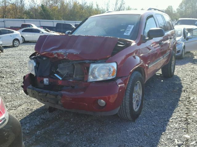 1D8HB48N58F114994 - 2008 DODGE DURANGO SL RED photo 2