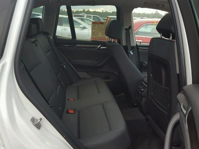 5UXWZ7C32H0V92493 - 2017 BMW X3 SDRIVE2 WHITE photo 6