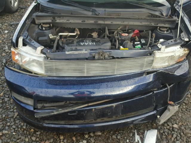 JTLKT324664060632 - 2006 TOYOTA SCION XB BLUE photo 7