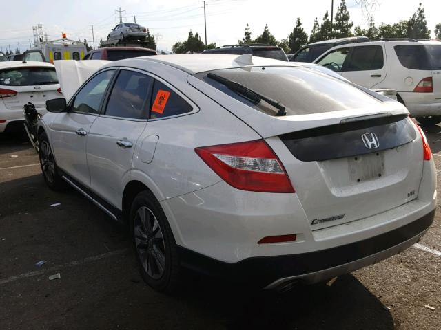 5J6TF1H5XFL000977 - 2015 HONDA CROSSTOUR WHITE photo 3