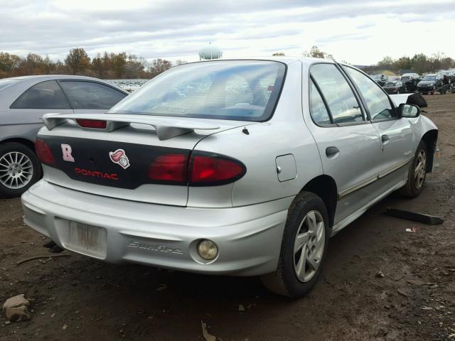 1G2JB52F927246461 - 2002 PONTIAC SUNFIRE SE SILVER photo 4