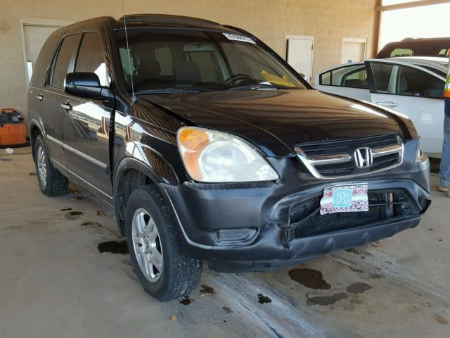 JHLRD78872C077984 - 2002 HONDA CR-V EX BLACK photo 1