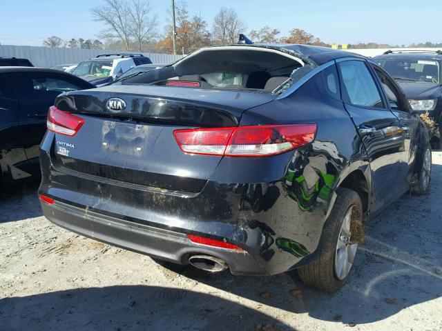 5XXGT4L38GG061401 - 2016 KIA OPTIMA LX BLACK photo 4