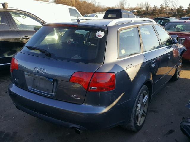 WAUDF78E46A064101 - 2006 AUDI A4 2.0T QU GRAY photo 4