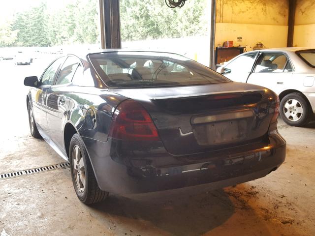 2G2WP552261234848 - 2006 PONTIAC GRAND PRIX BLACK photo 3