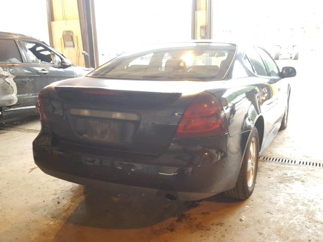 2G2WP552261234848 - 2006 PONTIAC GRAND PRIX BLACK photo 4