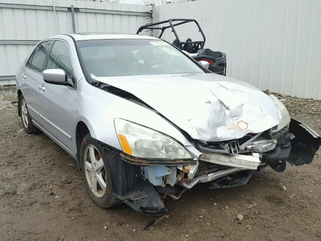 1HGCM56875A066673 - 2005 HONDA ACCORD EX SILVER photo 1