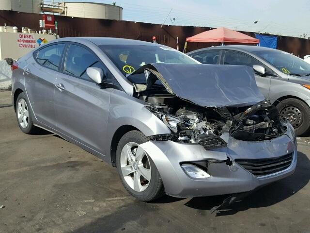 KMHDH4AE6CU372625 - 2012 HYUNDAI ELANTRA GL GRAY photo 1