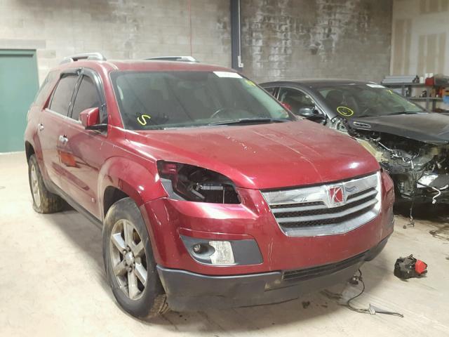 5GZEV33727J117907 - 2007 SATURN OUTLOOK SP მუქწითელი ფოტო 1