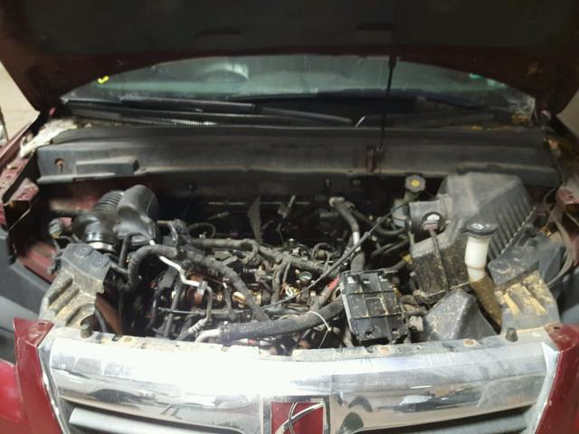 5GZEV33727J117907 - 2007 SATURN OUTLOOK SP მუქწითელი ფოტო 7