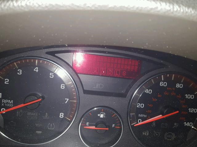 5GZEV33727J117907 - 2007 SATURN OUTLOOK SP მუქწითელი ფოტო 8