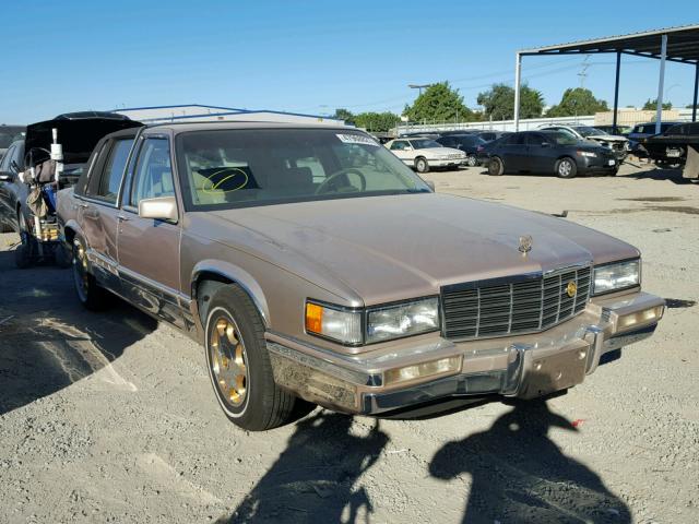 1G6CD53B5P4256586 - 1993 CADILLAC DEVILLE GOLD photo 1