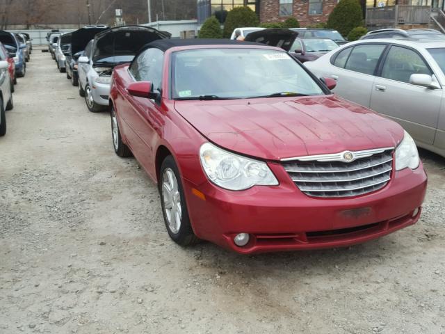 1C3LC55R98N689810 - 2008 CHRYSLER SEBRING TO RED photo 1