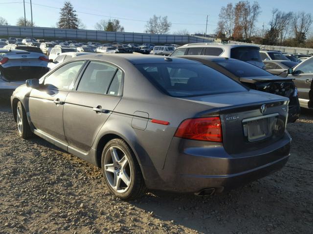 19UUA66264A031250 - 2004 ACURA TL GRAY photo 3