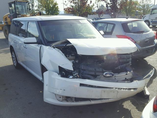 2FMDK52C89BA15059 - 2009 FORD FLEX SEL WHITE photo 1