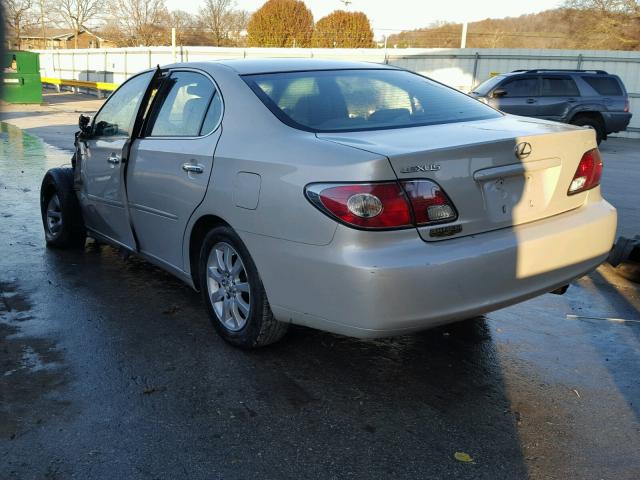 JTHBF30G220007720 - 2002 LEXUS ES 300 RED photo 3