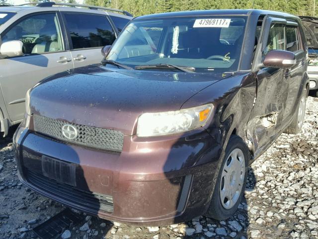 JTLKE50EX91073035 - 2009 TOYOTA SCION XB 勃艮第红 照片 2