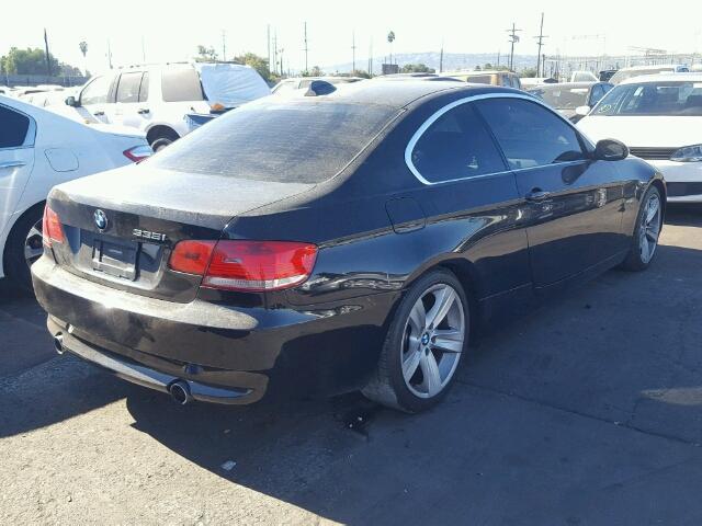 WBAWB73517P032944 - 2007 BMW 335 I BLACK photo 4