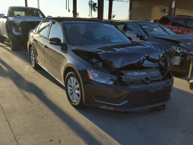 1VWAT7A35FC048238 - 2015 VOLKSWAGEN PASSAT S Սև լուսանկար 1