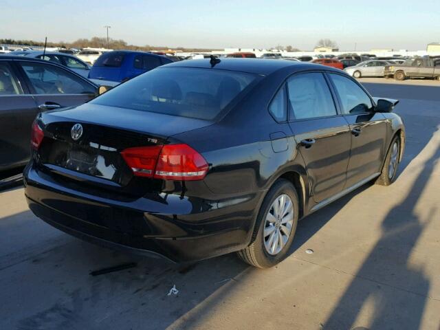 1VWAT7A35FC048238 - 2015 VOLKSWAGEN PASSAT S Սև լուսանկար 4