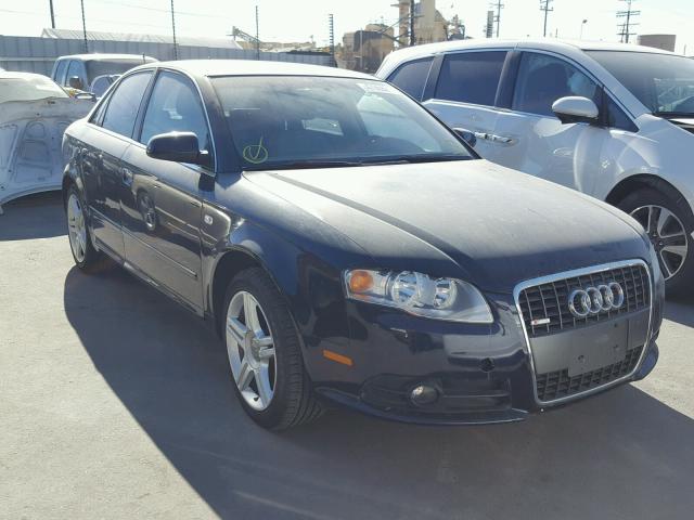 WAUAF78EX8A007858 - 2008 AUDI A4 2.0T BLACK photo 1