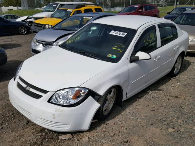 1G1AF5F5XA7199661 - 2010 CHEVROLET COBALT 2LT WHITE photo 2