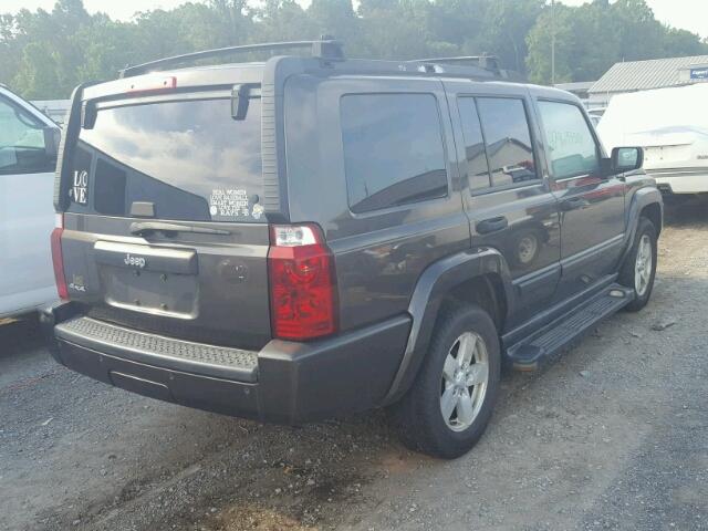 1J8HG48K76C272895 - 2006 JEEP COMMANDER BROWN photo 4